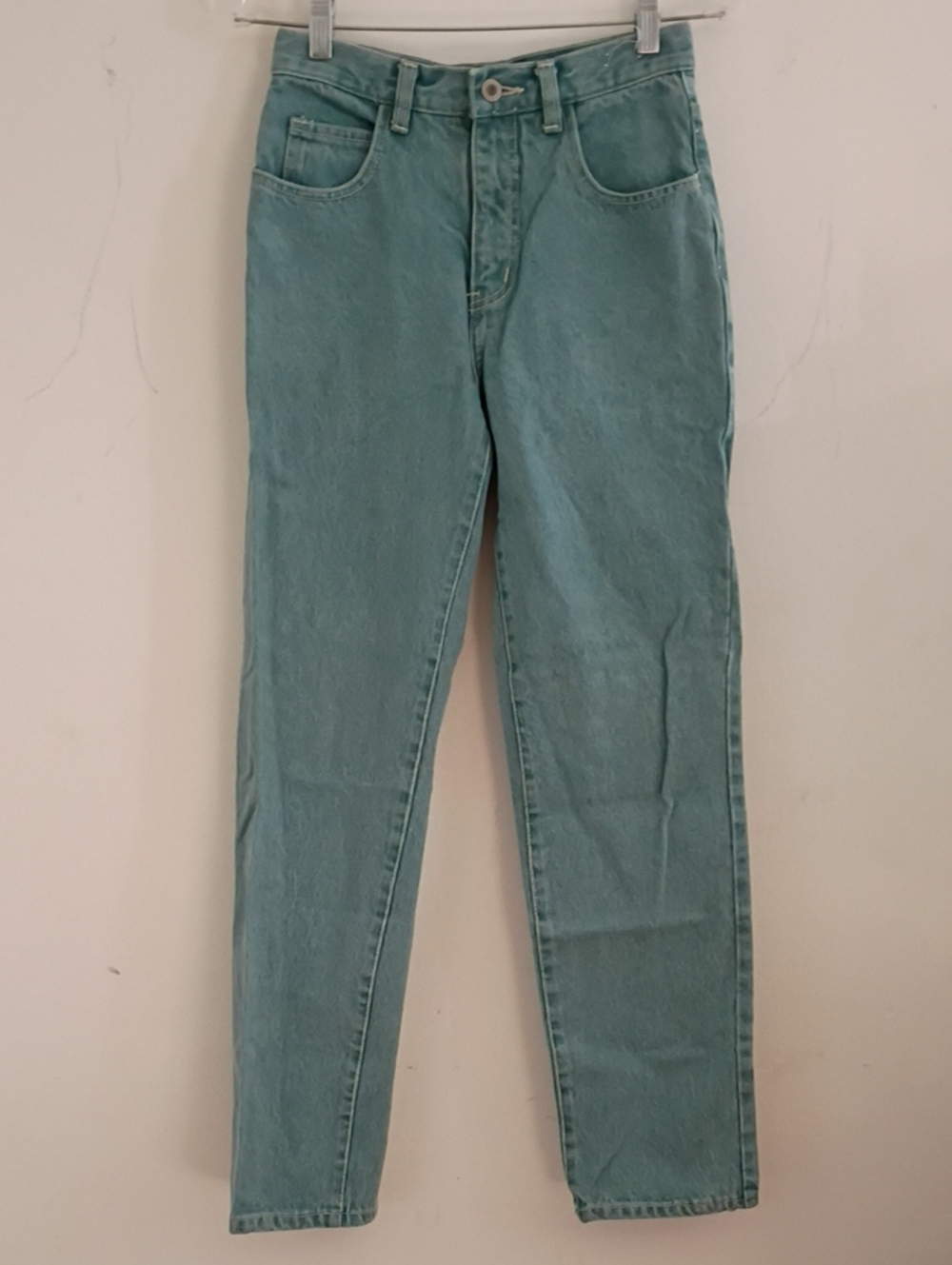Jordache Teal Straight Leg Jeans